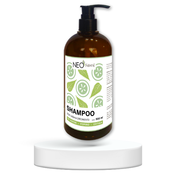 Shampoo Biodegradable Stop Caída y Crecimiento 500mL